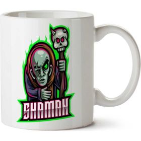 Art Hediye Shaman İki Tarafı Baskılı Kupa Bardak