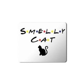 Art Hediye Smelly Cat Kedi Baskılı 23x19 cm Mouse Pad