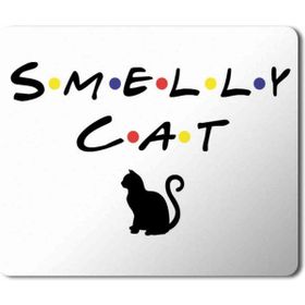 Art Hediye Smelly Cat Kedi Baskılı 23x19 cm Mouse Pad