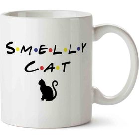Art Hediye Smelly Cat Kedi Baskılı Kupa Bardak