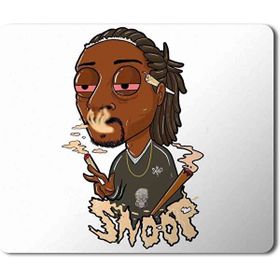 Art Hediye Snoop Dog Fly 2 Baskılı 23x19 cm Mouse Pad
