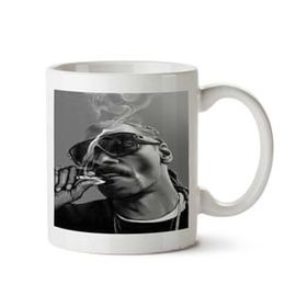 Art Hediye Snoop Dog İki Tarafı Baskılı Kupa Bardak