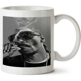 Art Hediye Snoop Dog İki Tarafı Baskılı Kupa Bardak
