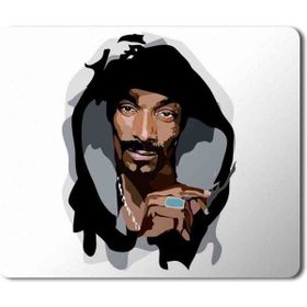 Art Hediye Snoop Dogg Baskılı 23x19 cm Mouse Pad