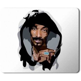 Art Hediye Snoop Dogg Baskılı 23x19 cm Mouse Pad