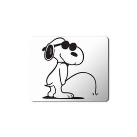 Art Hediye Snoopy Bad Dog Baskılı 23x19 cm Mouse Pad