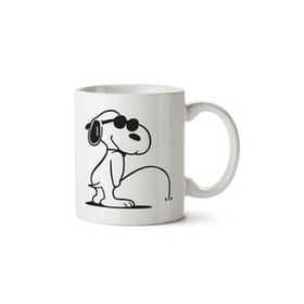 Art Hediye Snoopy Bad Dog İki Tarafı Baskılı Kupa Bardak