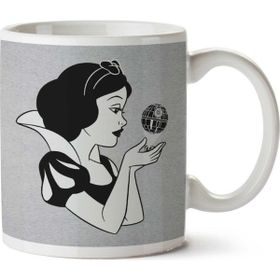 Art Hediye Snow White Death Star Plans Star Wars Rogue One İki Tarafı Baskılı Kupa Bardak