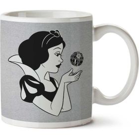 Art Hediye Snow White Death Star Plans Star Wars Rogue One İki Tarafı Baskılı Kupa Bardak