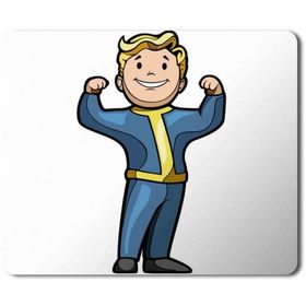 Art Hediye Solaire of Astora Vault Boy Baskılı 23x19 cm Mouse Pad