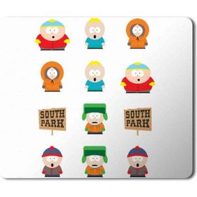 Art Hediye South Park Karakterler Baskılı 23x19 cm Mouse Pad