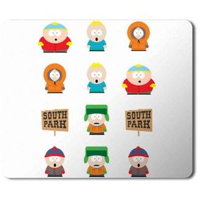 Art Hediye South Park Karakterler Baskılı 23x19 cm Mouse Pad