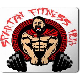 Art Hediye Spartans Gym Fitness 3 Baskılı 23x19 cm Mouse Pad