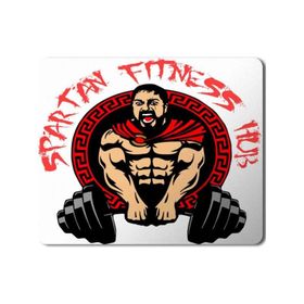 Art Hediye Spartans Gym Fitness 3 Baskılı 23x19 cm Mouse Pad