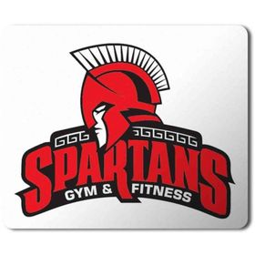 Art Hediye Spartans Gym Fitness Baskılı 23x19 cm Mouse Pad