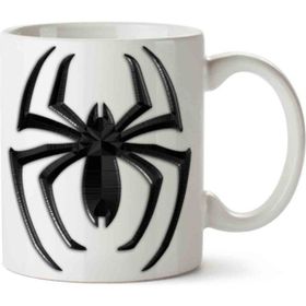 Art Hediye Spider Man Venom Symbol Marvel İki Tarafı Baskılı Kupa Bardak