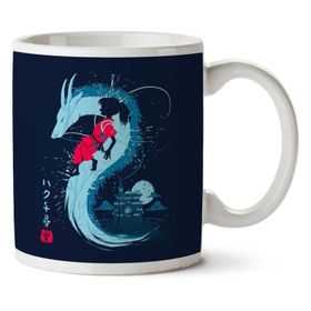 Art Hediye Spirit Dragon İki Tarafı Baskılı Kupa Bardak
