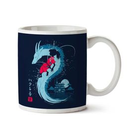 Art Hediye Spirit Dragon İki Tarafı Baskılı Kupa Bardak