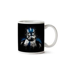 Art Hediye Star Wars 501ST Clone Trooper Paint Splatter İki Tarafı Baskılı Kupa Bardak