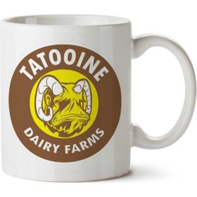 Art Hediye Star Wars Bantha Tatooine Dairy Farmsİki Tarafı Baskılı Kupa Bardak