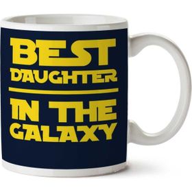 Art Hediye Star Wars Best Daughter in Galaxy Baskılı Kupa Bardak