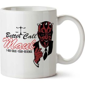 Art Hediye Star Wars Better Call Maul İki Tarafı Baskılı Kupa Bardak