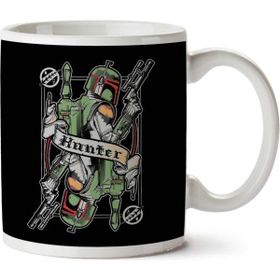 Art Hediye Star Wars Bounty Hunter İki Tarafı Baskılı Kupa Bardak