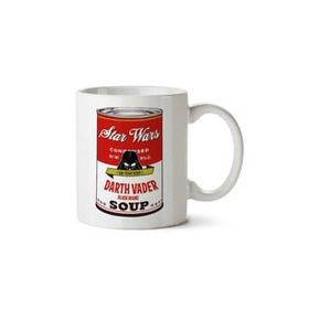 Art Hediye Star Wars Campbells Soup Darth Vader Andy Warhol İki Tarafı Baskılı Kupa Bardak
