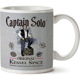 Art Hediye Star Wars Captain Solo Original Kessel Spice İki Tarafı Baskılı Kupa Bardak