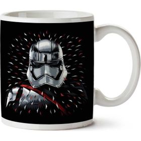 Art Hediye Star Wars First Order Phasma Colour Flecks İki Tarafı Baskılı Kupa Bardak