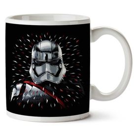 Art Hediye Star Wars First Order Phasma Colour Flecks İki Tarafı Baskılı Kupa Bardak