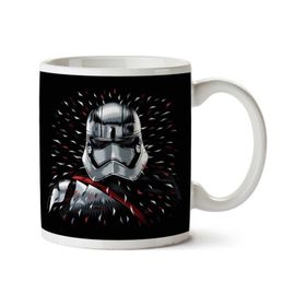 Art Hediye Star Wars First Order Phasma Colour Flecks İki Tarafı Baskılı Kupa Bardak
