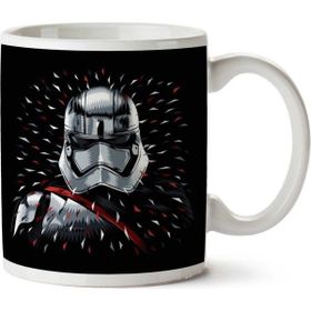 Art Hediye Star Wars First Order Phasma Colour Flecks İki Tarafı Baskılı Kupa Bardak