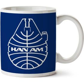Art Hediye Star Wars Han Am Airways İki Tarafı Baskılı Kupa Bardak