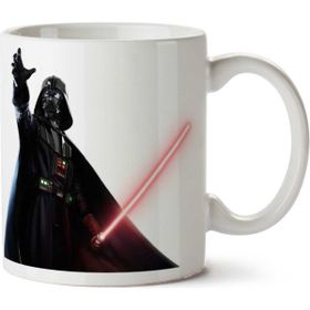 Art Hediye Star Wars Kılıç İki Tarafı Baskılı Kupa Bardak