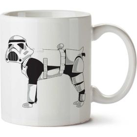Art Hediye Star Wars Köpek İki Tarafı Baskılı Kupa Bardak