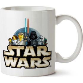 Art Hediye Star Wars Lego İki Tarafı Baskılı Kupa Bardak