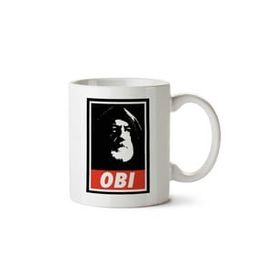 Art Hediye Star Wars Obey Obi İki Tarafı Baskılı Kupa Bardak