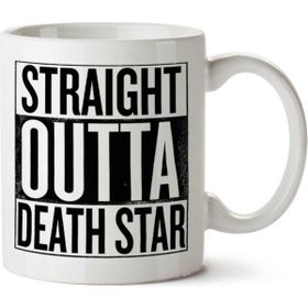 Art Hediye Star Wars Rogue One Straight Outta Death İki Tarafı Baskılı Kupa Bardak