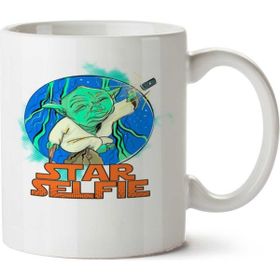 Art Hediye Star Wars Selfie İki Tarafı Baskılı Kupa Bardak