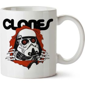 Art Hediye Star Wars Stormtrooper Clones Powell Peralta Ripper İki Tarafı Baskılı Kupa Bardak