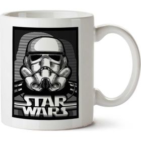 Art Hediye Star Wars Stormtrooper İki Tarafı Baskılı Kupa Bardak