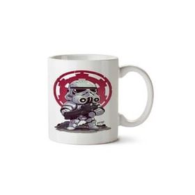 Art Hediye Star Wars Trooper Tasarım İki Tarafı Baskılı Kupa Bardak