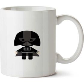 Art Hediye Star Wars Yan Yavru İki Tarafı Baskılı Kupa Bardak