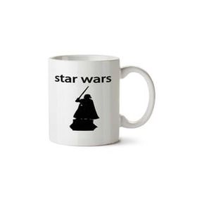 Art Hediye Star Wars Yazı Kılıç İki Tarafı Baskılı Kupa Bardak