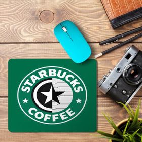 Art Hediye Starbucks Stucky Logo Parody Baskılı 23x19 cm Mouse Pad