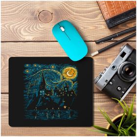 Art Hediye Starry School Baskılı 23x19 cm Mouse Pad