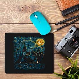 Art Hediye Starry School Baskılı 23x19 cm Mouse Pad