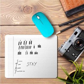 Art Hediye Stay Yıldızlar Arasında Baskılı 23x19 cm Mouse Pad