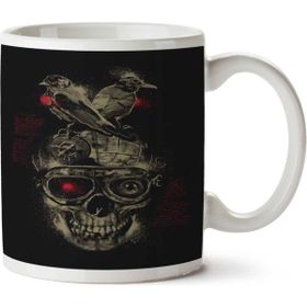 Art Hediye Steampunk (Preta) Iki Tarafı Baskılı Kupa Bardak